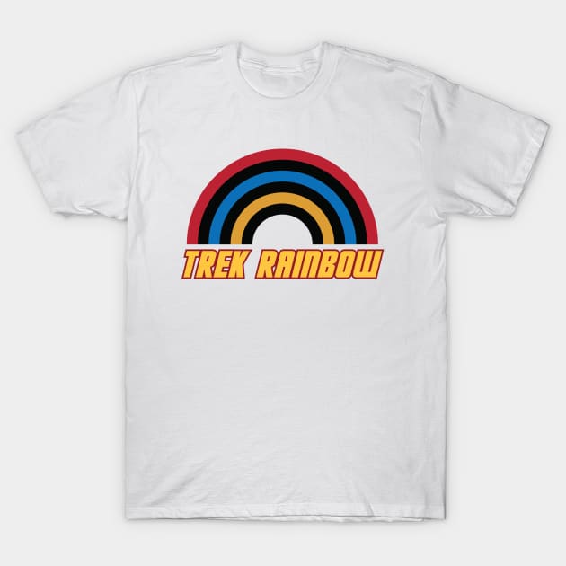 Trek Rainbow T-Shirt by andyjhunter